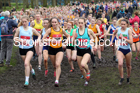 Senior girls, 2020 New Balance English Schools Champs., Sefton Park, Liverpool. Photo: David T. Hewitson/Sports for All Pics